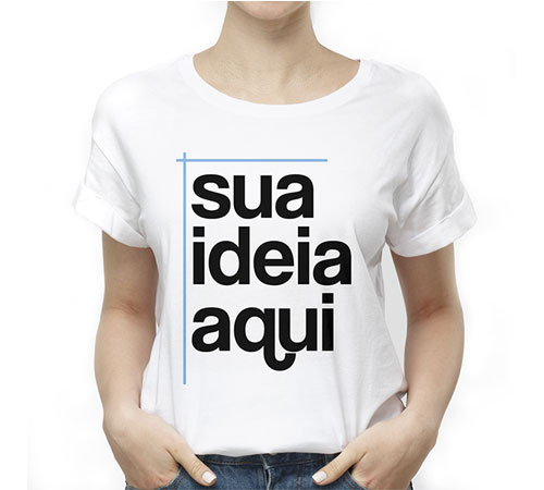 Camisetas personalizadas na zona leste