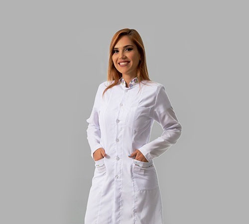 Fabricante de jaleco feminino